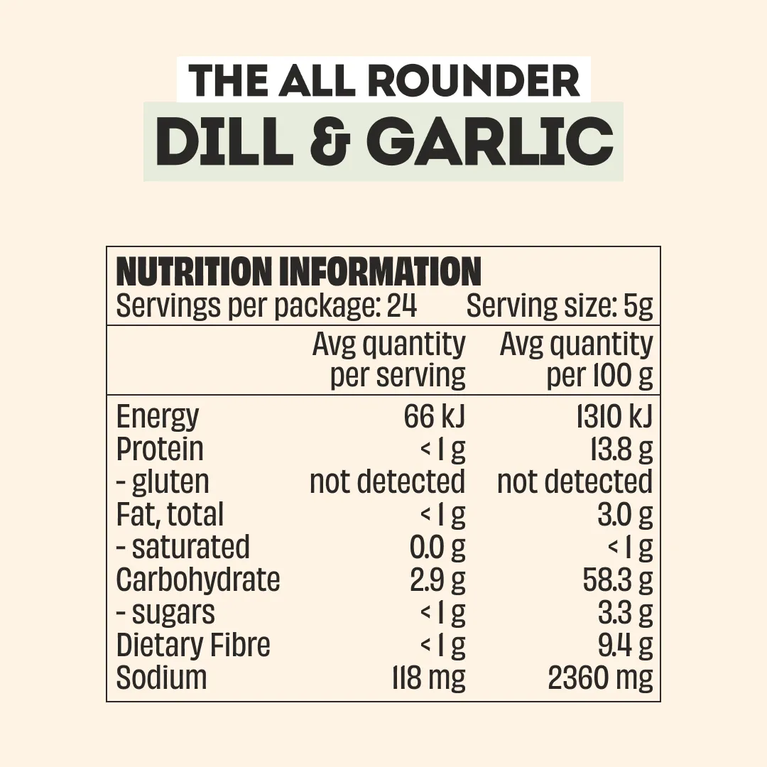GARLIC & DILL RANCH SEASONING - LARGE BOTTLE - Image 8