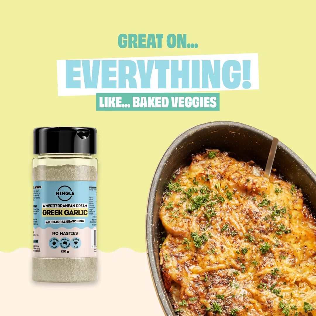 GREEK GARLIC SEASONING - LARGE BOTTLE - Image 5