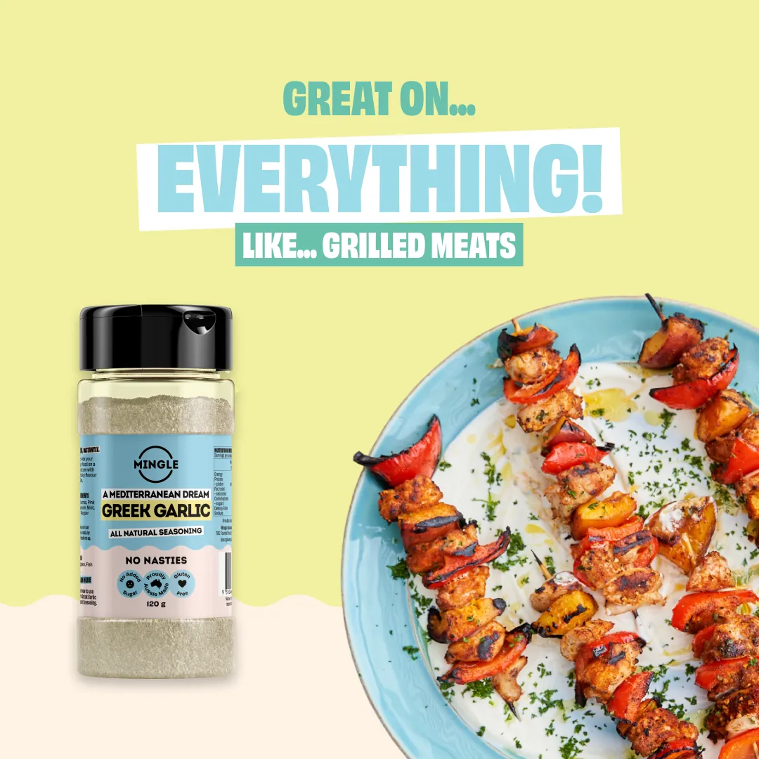 GREEK GARLIC SEASONING - LARGE BOTTLE - Image 6