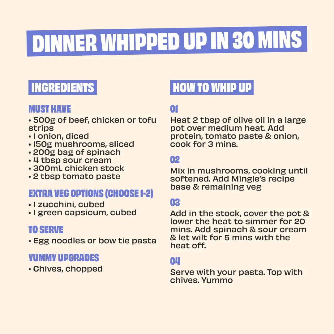 STROGANOFF RECIPE BASE - 3 PACK - Image 3