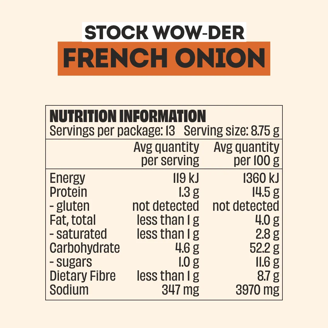 BEEF, CHICKEN & FRENCH ONION STOCK WOW-DER - 6 PACK - Image 10