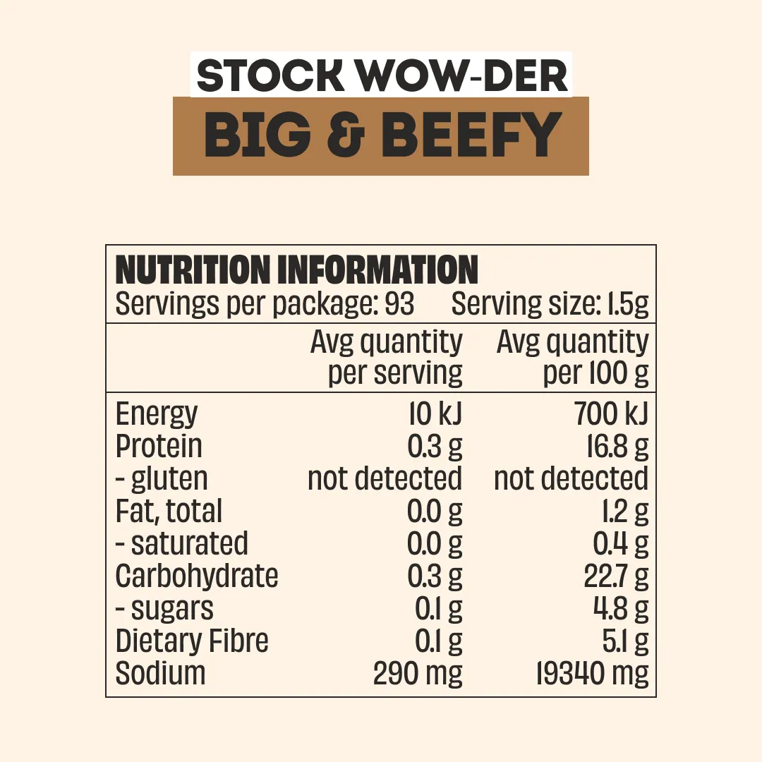 BEEF, CHICKEN & FRENCH ONION STOCK WOW-DER - 6 PACK - Image 8