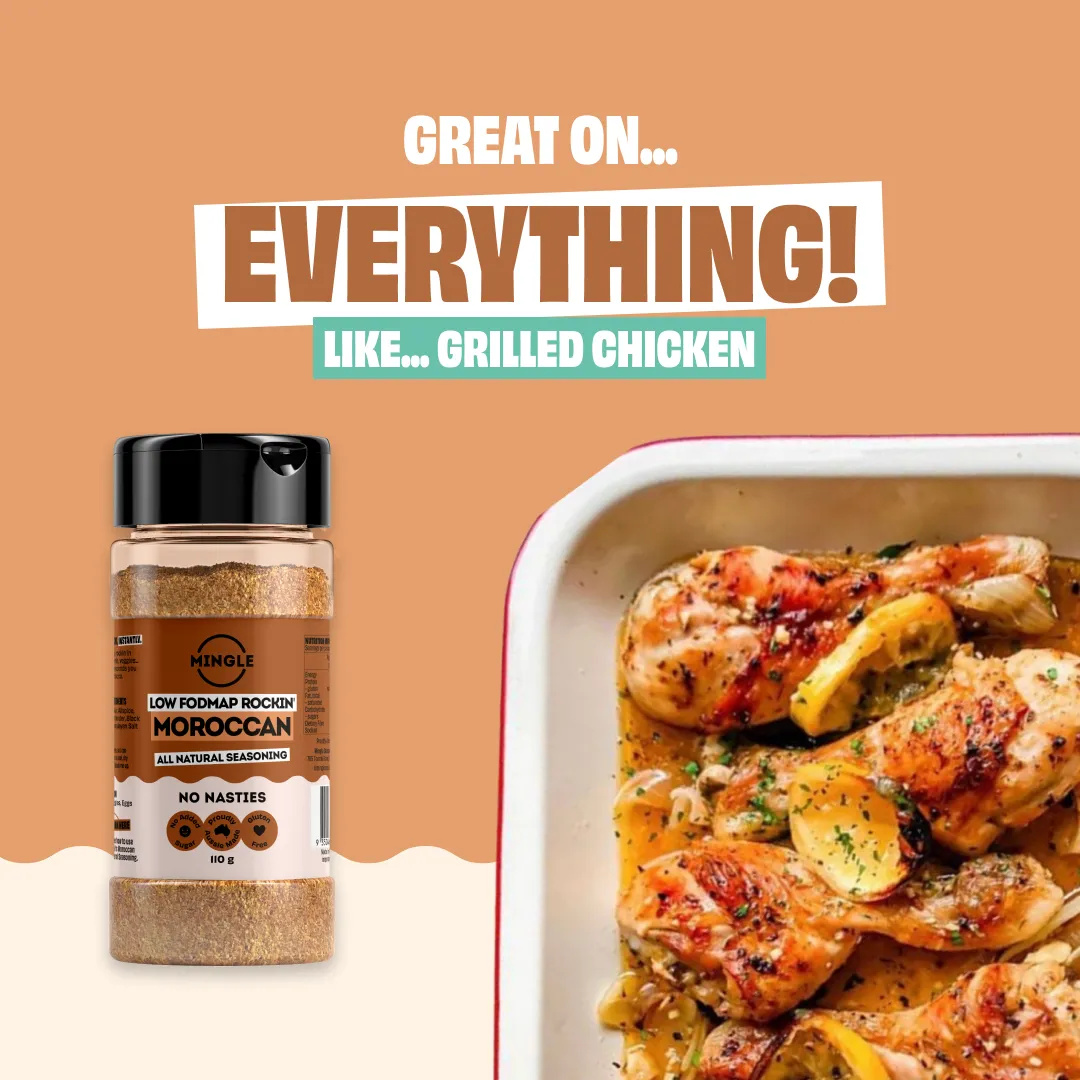 MOROCCAN (FODMAP FRIENDLY) SEASONING - LARGE BOTTLE - Image 7