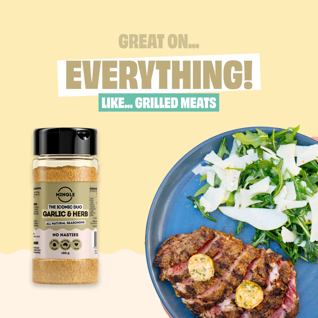 GARLIC & HERB SEASONING - LARGE BOTTLE - Image 6