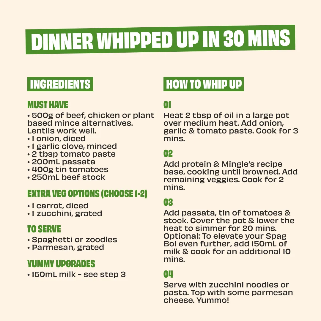 SPAG BOL RECIPE BASE - 3 PACK - Image 3