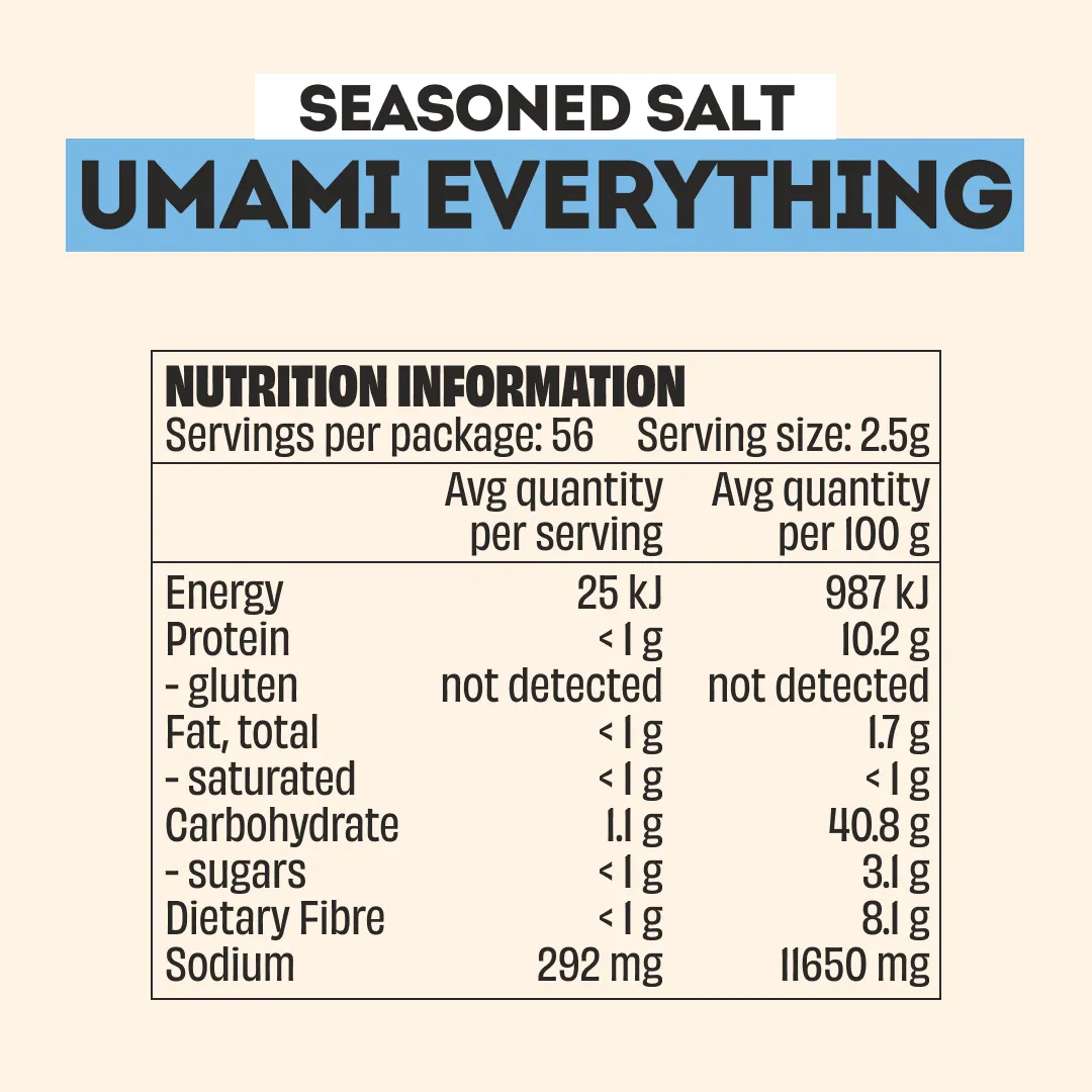 FLAVOUR BOOSTER SEASONED SALT - 3 PACK - Image 7